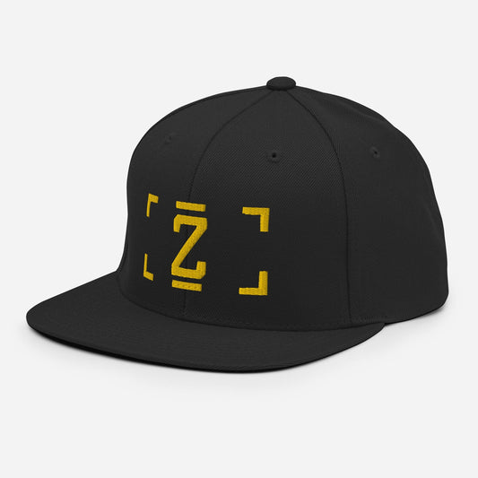 ZUPRAAVA BRAND VOL.1 Black/Yellow UNISEX SNAPBACK CAP