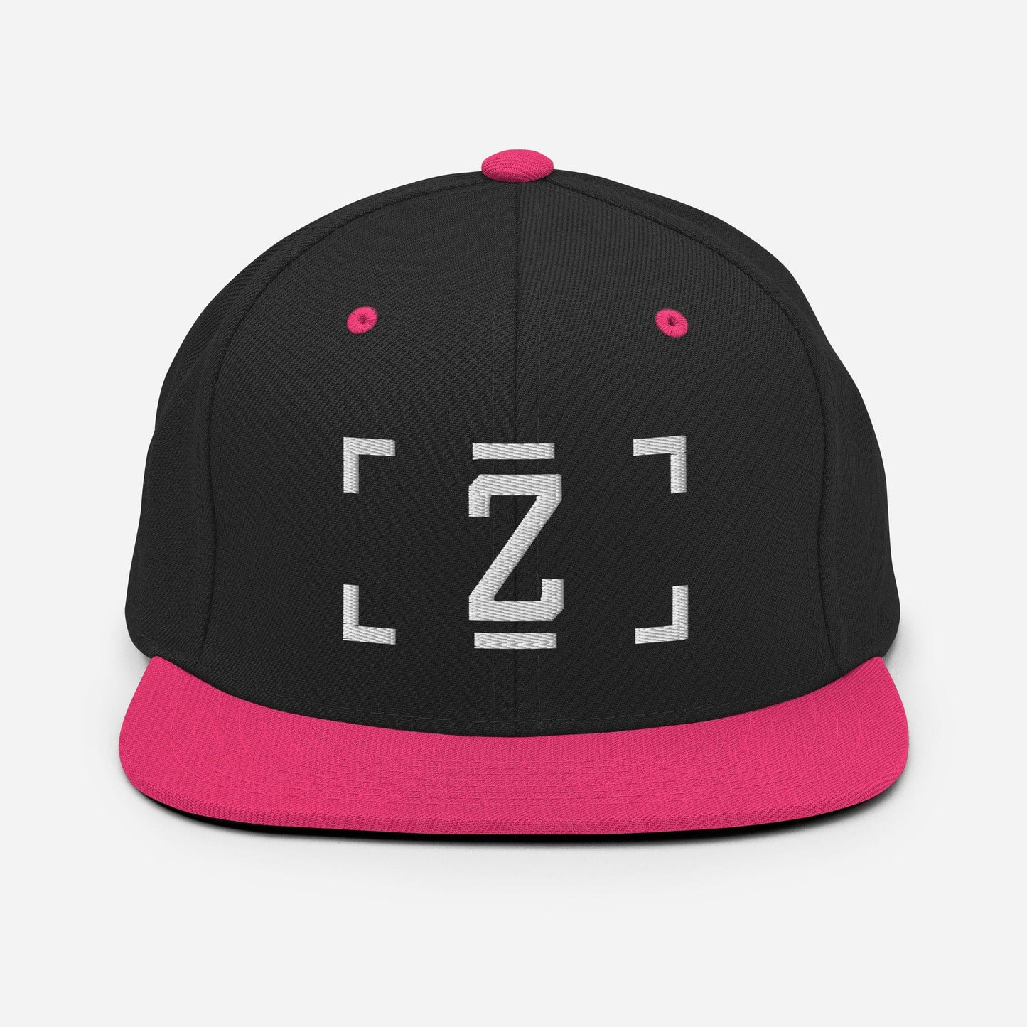 ZUPRAAVA BRAND VOL.1 BLACK/ NEON PINK SNAPBACK CAP