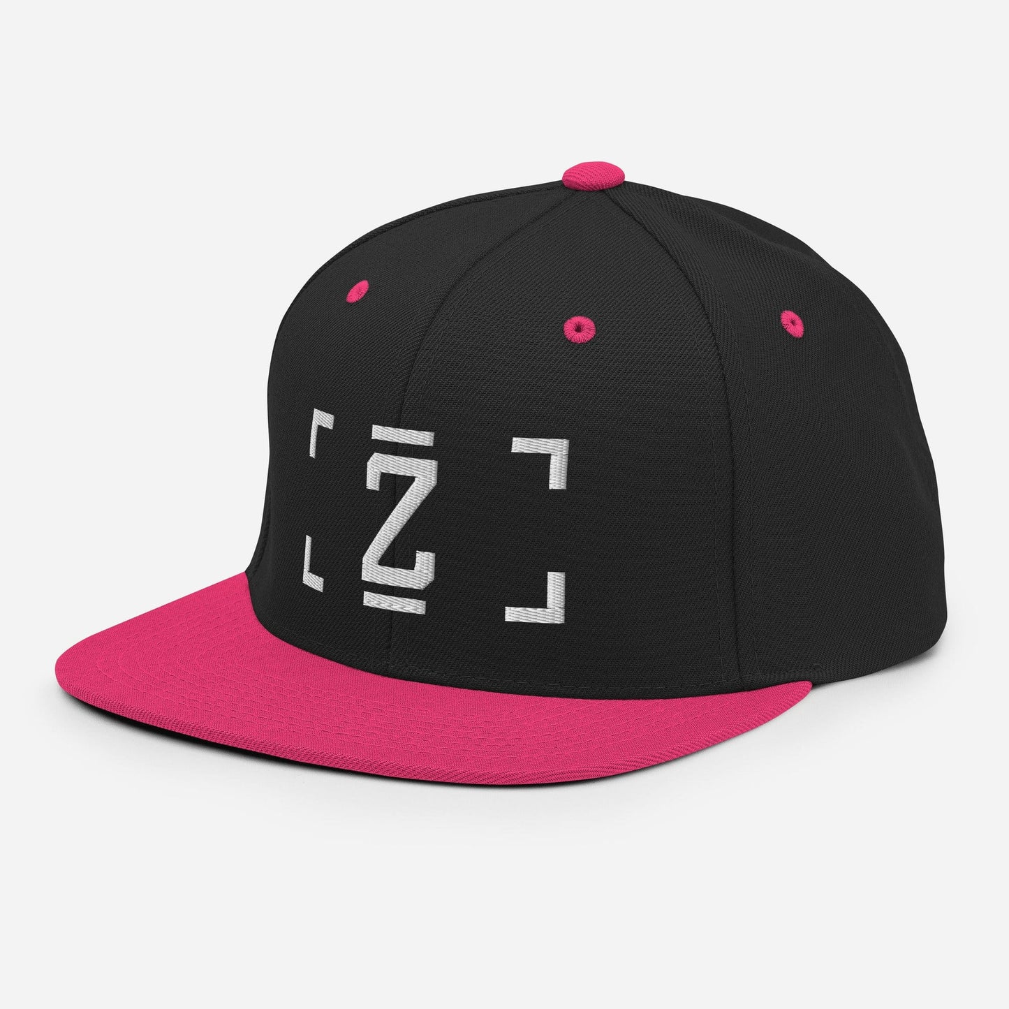 ZUPRAAVA BRAND VOL.1 BLACK/ NEON PINK SNAPBACK CAP