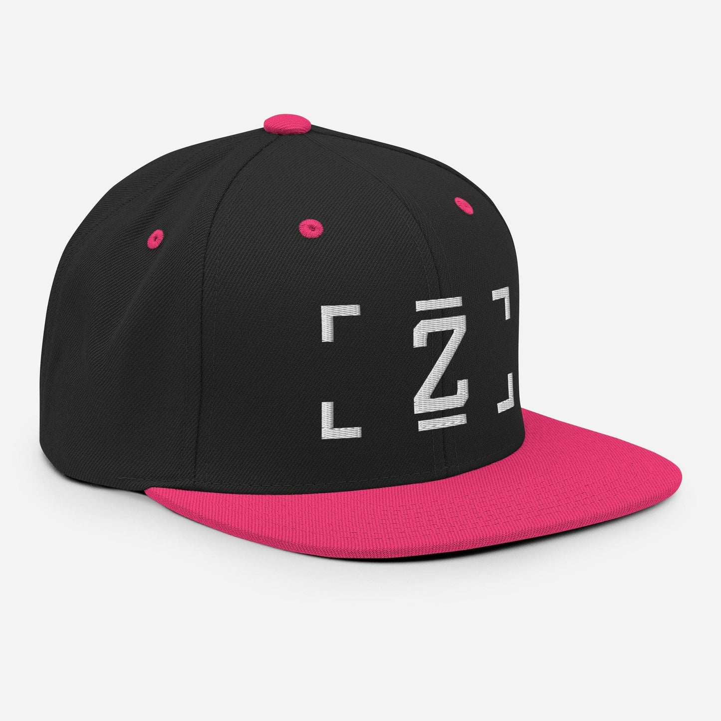 ZUPRAAVA BRAND VOL.1 BLACK/ NEON PINK SNAPBACK CAP