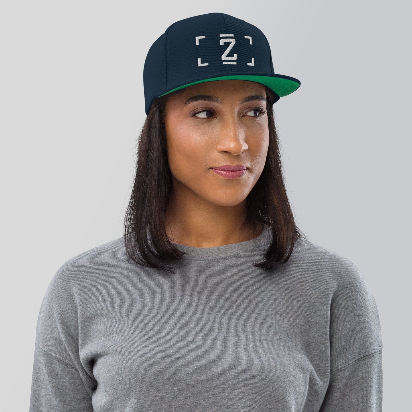 ZUPRAAVA BRAND VOL.1 DARK NAVY UNISEX SNAPBACK CAP