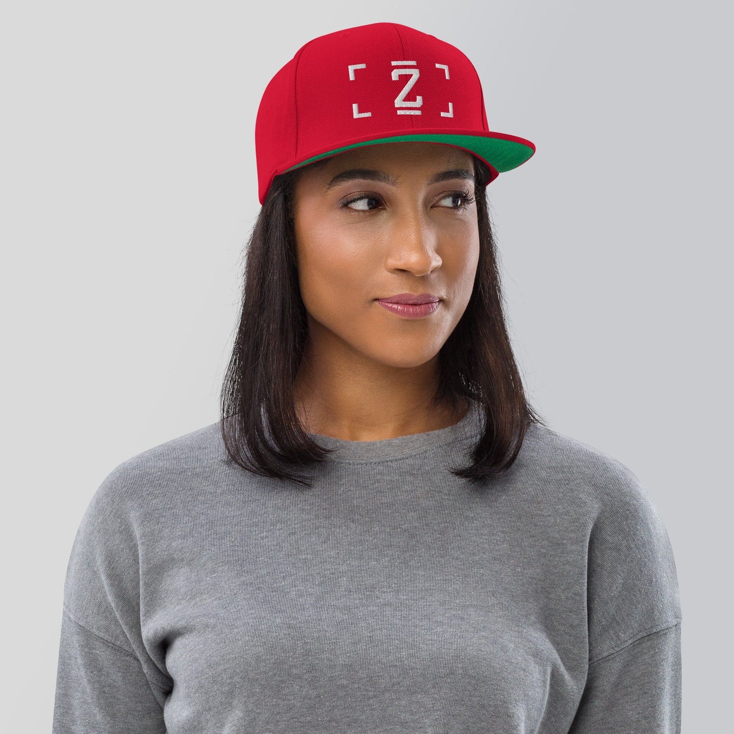 ZUPRAAVA BRAND VOL.1 RED UNISEX SNAPBACK CAP