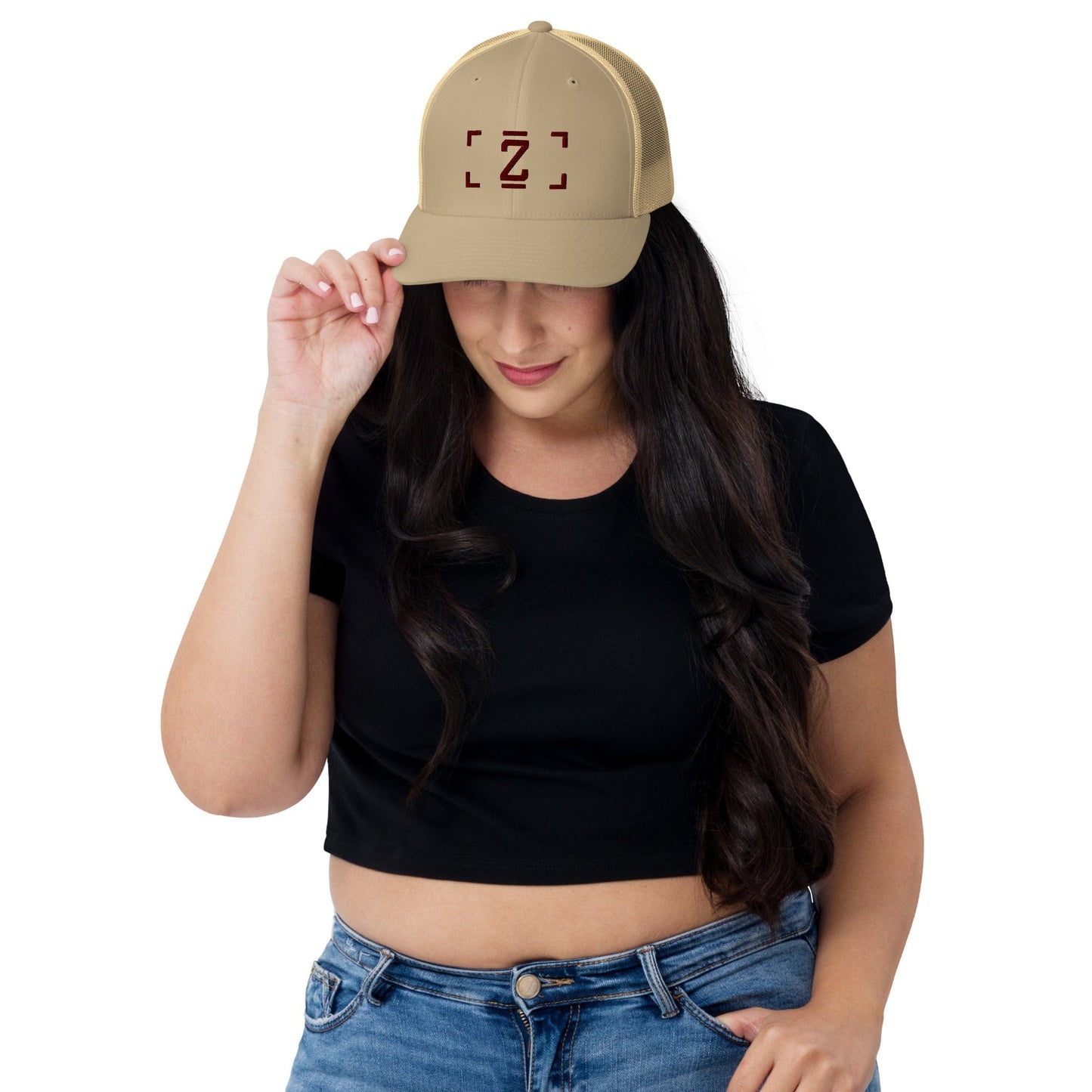 ZUPRAAVA BRAND VOL.1 KHAKI UNISEX TRUCKER CAP