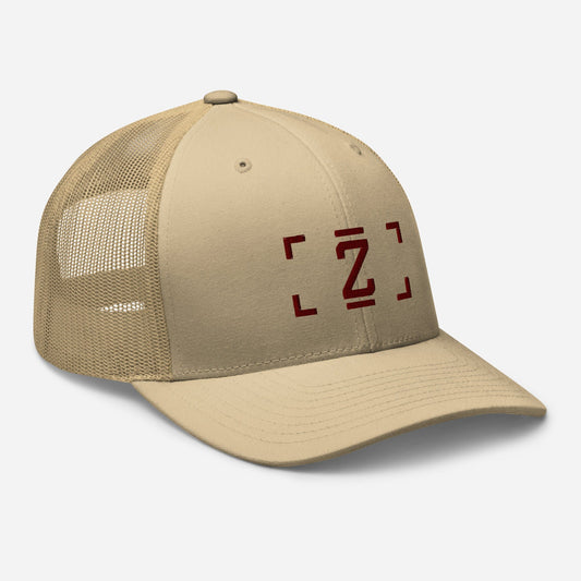 ZUPRAAVA BRAND VOL.1 KHAKI UNISEX TRUCKER CAP