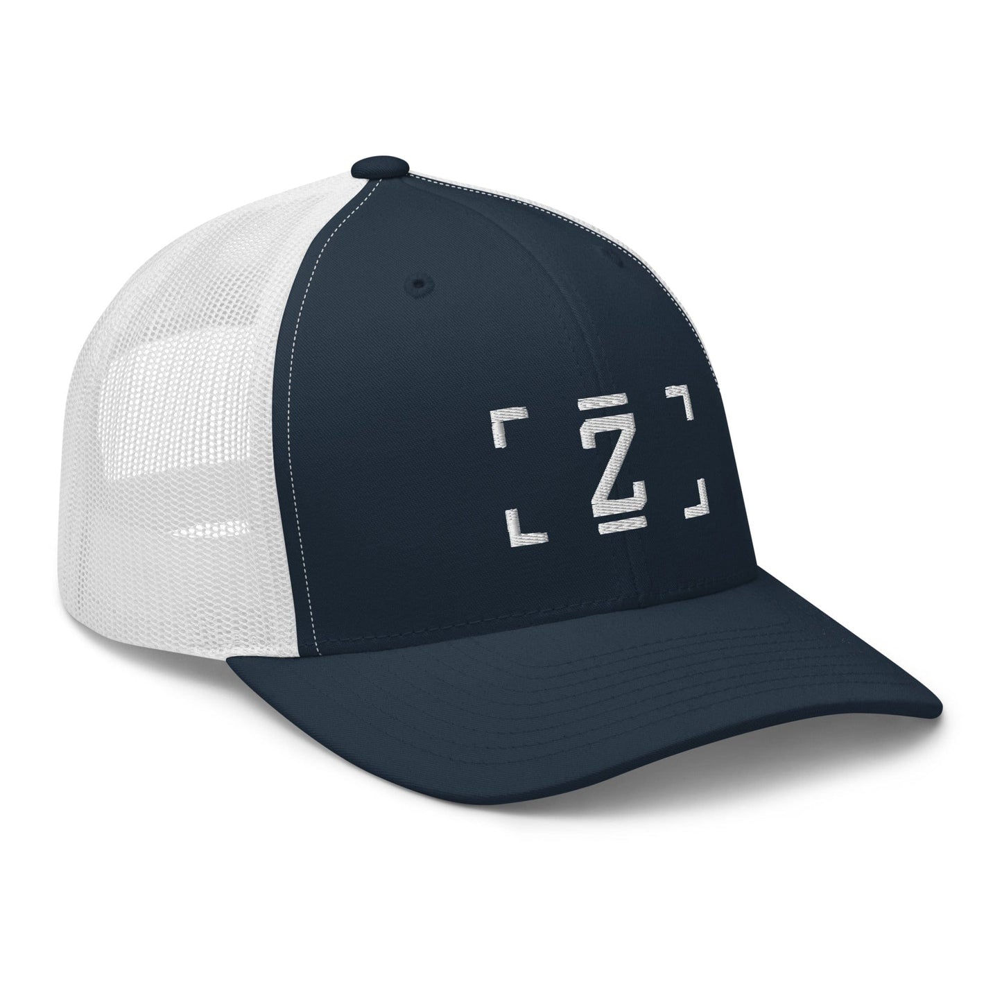 ZUPRAAVA BRAND VOL.1 NAVY/WHITE UNISEX TRUCKER CAP