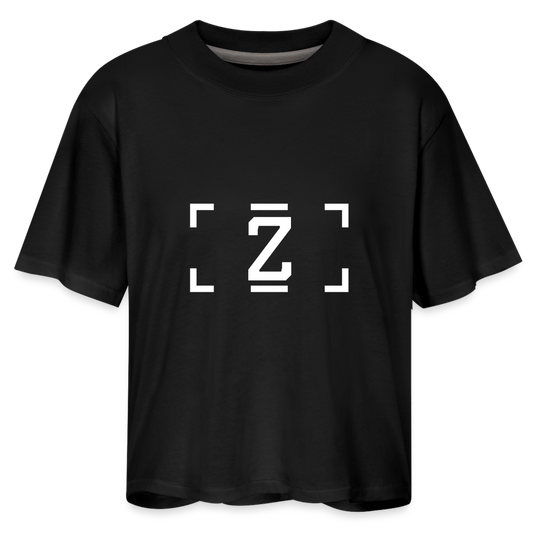 ZUPRAAVA BRAND VOL 1 Women's Boxy Tee - black