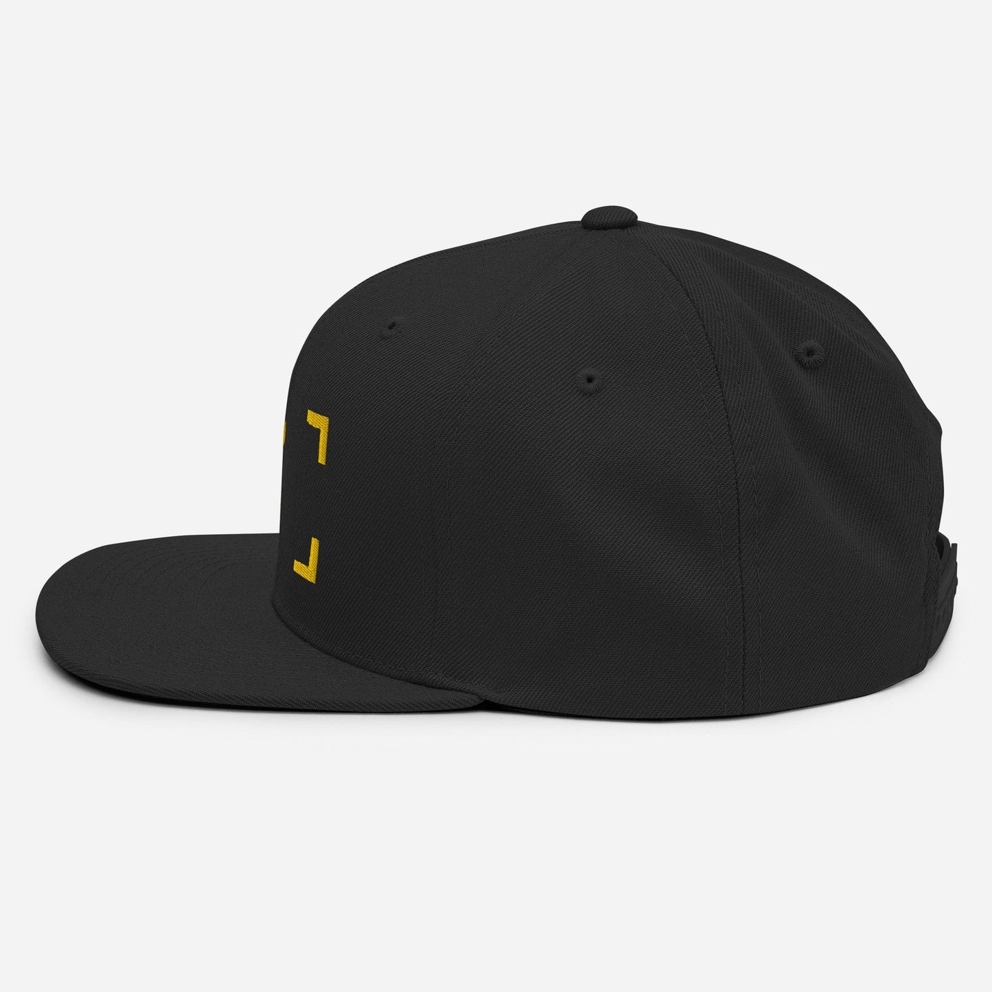 ZUPRAAVA BRAND VOL.1 Black/Yellow UNISEX SNAPBACK CAP