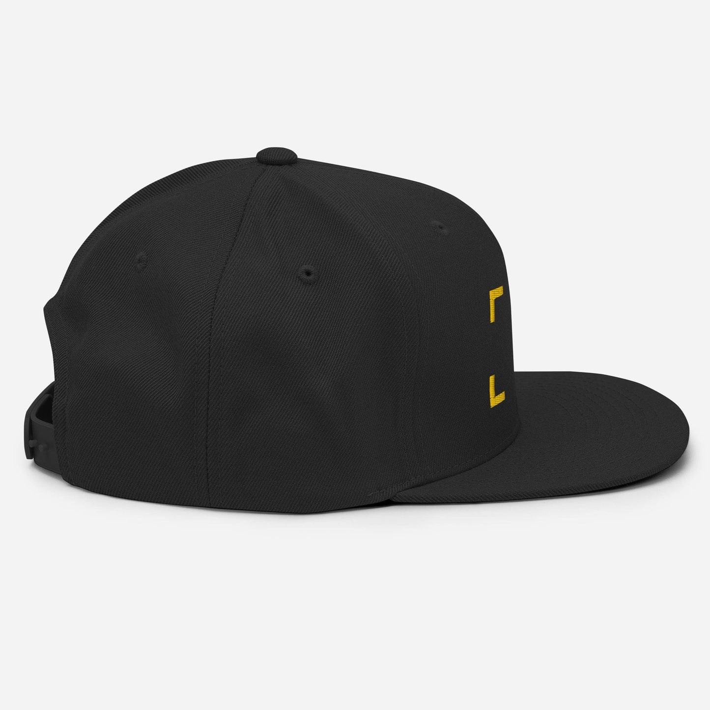 ZUPRAAVA BRAND VOL.1 Black/Yellow UNISEX SNAPBACK CAP