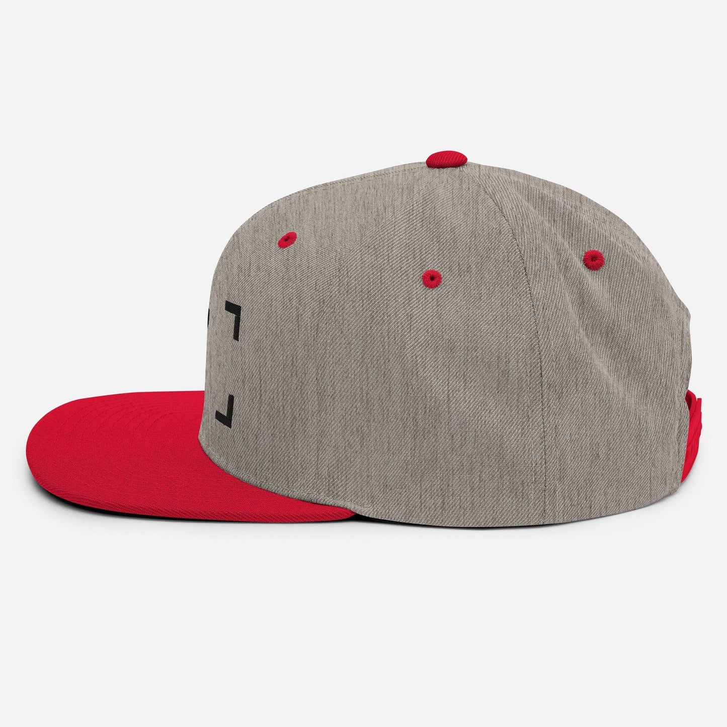 ZUPRAAVA BRAND VOL.1 RED/BLACK UNISEX SNAPBACK CAP