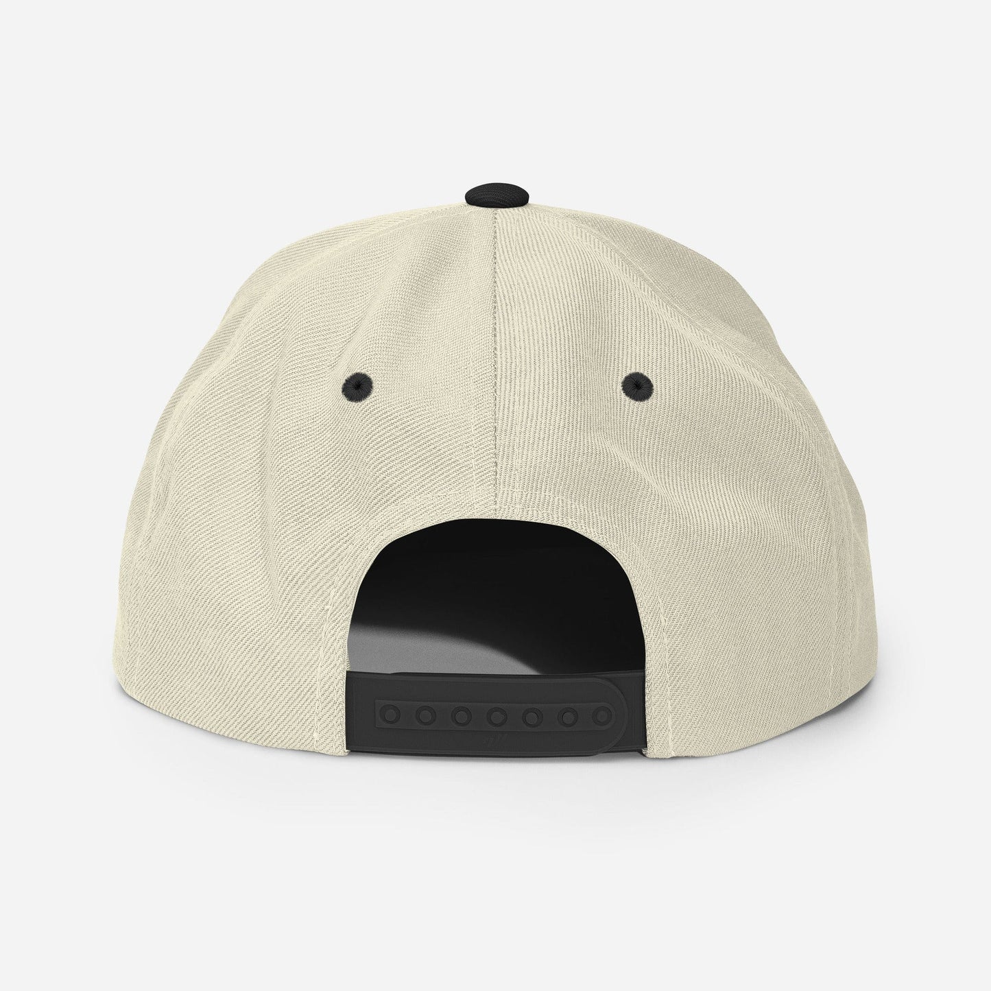 ZUPRAAVA BRAND VOL.1 BEIGE/BLACK UNISEX SNAPBACK CAP