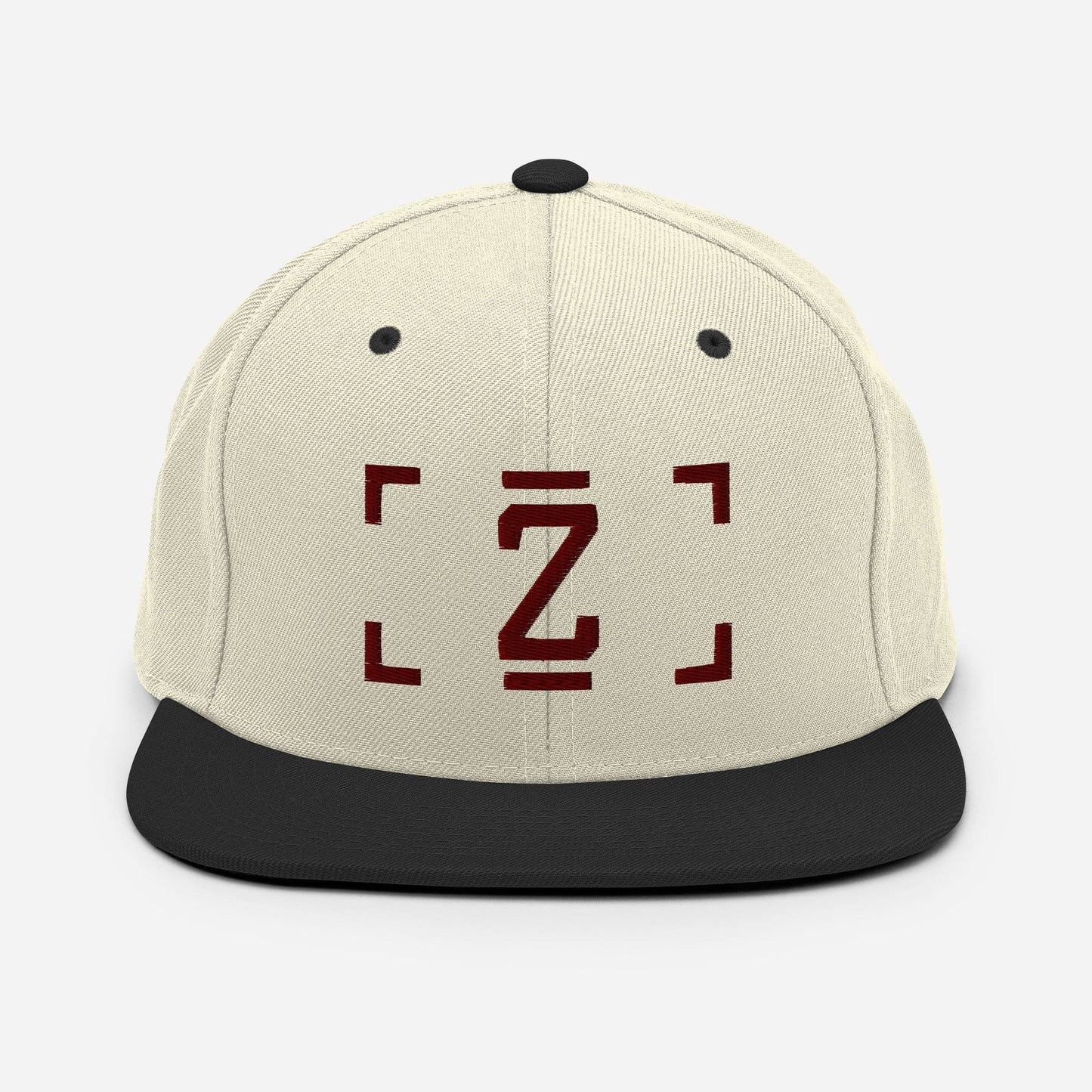 ZUPRAAVA BRAND VOL.1 BEIGE/BLACK UNISEX SNAPBACK CAP