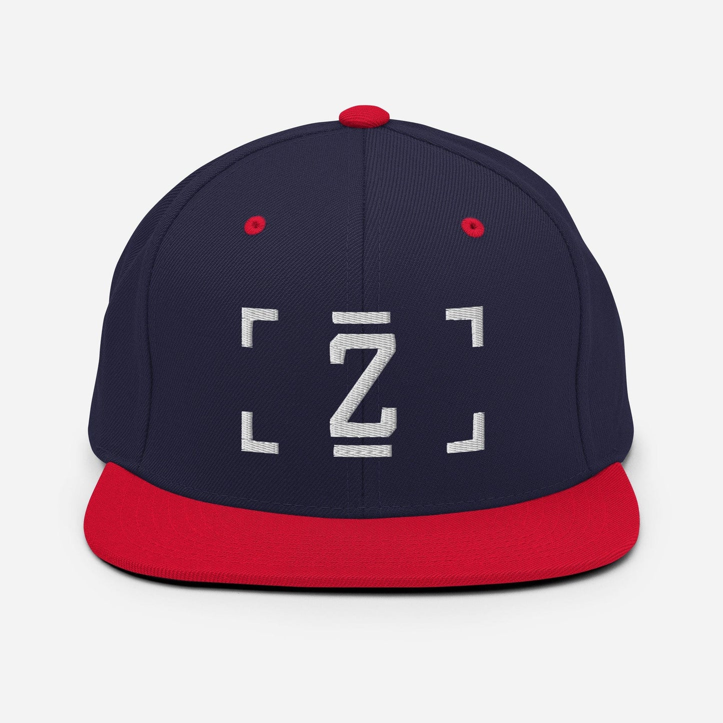 ZUPRAAVA BRAND VOL.1 NAVY/RED UNISEX SNAPBACK CAP