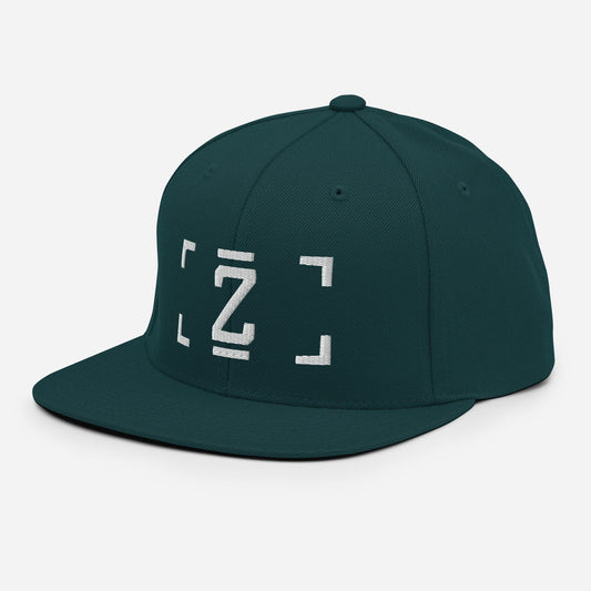 ZUPRAAVA BRAND VOL.1 SPRUCE/WHITE UNISEX SNAPBACK CAP