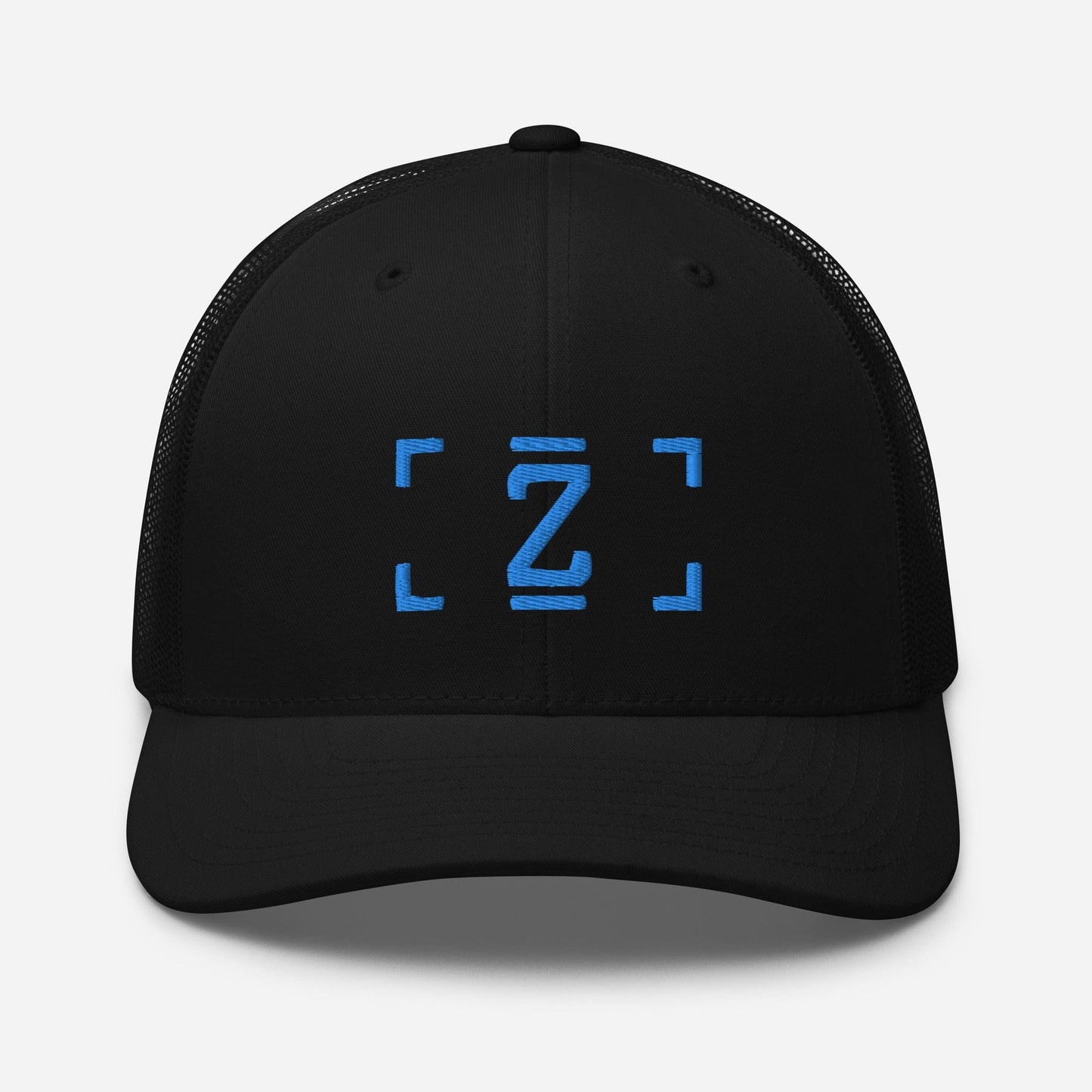 ZUPRAAVA BRAND VOL.1 BLACK/TURQUOISE UNISEX TRUCKER CAP